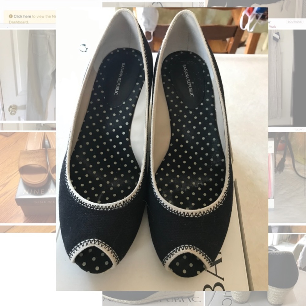 Banana Republic wedges!